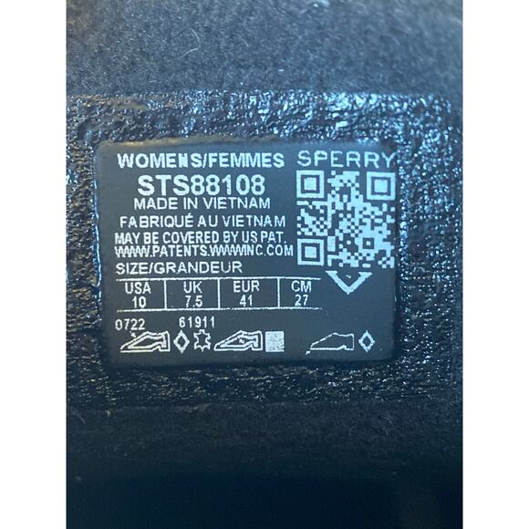 Sperry Women’s Boots Black Size 10 - Picture 6 of 6